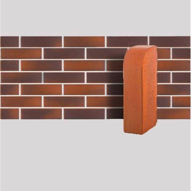 Кирпич печной радиальный полнотелый ЛСР красный флеш М500